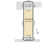 【東京都/北区滝野川】北区滝野川一丁目　売地 区画図