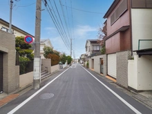 【東京都/八王子市めじろ台】めじろ台二丁目　土地 前面道路