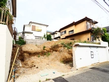 【神奈川県/横浜市青葉区新石川】横浜市青葉区新石川4丁目　土地 現地