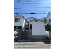 【大阪府/大阪市東住吉区湯里】大阪市東住吉区湯里2丁目　売土地 現地（古家あり）