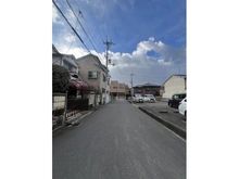 【大阪府/八尾市高安町北】八尾市高安町北1丁目　売土地 前面道路
