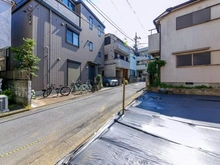 【東京都/品川区中延】品川区中延四丁目　売地 前面道路