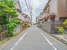 【東京都/品川区中延】品川区中延四丁目　売地 前面道路