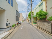 【東京都/品川区中延】品川区中延四丁目　売地 前面道路