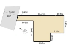 【東京都/大田区北嶺町】大田区北嶺町　売地 区画図