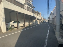 【東京都/大田区西馬込】大田区西馬込一丁目　売地 前面道路