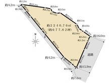 【愛知県/刈谷市新田町】刈谷市新田町二丁目　事業用地 区画図