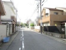 【愛知県/名古屋市千種区山添町】千種区山添町一丁目　土地 前面道路