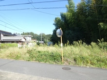 【岐阜県/各務原市前渡東町】各務原市前渡東町9丁目 土地 現地:西側より撮影