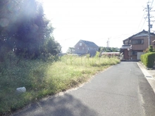【岐阜県/各務原市前渡東町】各務原市前渡東町9丁目 土地 現地:西側より撮影