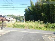 【岐阜県/各務原市前渡東町】各務原市前渡東町9丁目 土地 現地:西側より撮影