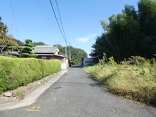【岐阜県/各務原市前渡東町】各務原市前渡東町9丁目 土地 前面道路:西側より撮影