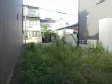 【岐阜県/岐阜市領下】岐阜市領下上野畑　土地 現地：南側より撮影