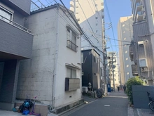 【東京都/港区三田】港区三田三丁目　古家付き土地 現地（古家あり）