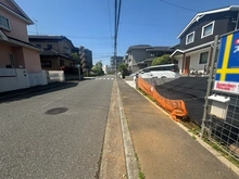 【神奈川県/横浜市都筑区北山田】都筑区北山田5丁目　売地 前面道路