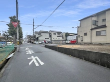 【京都府/京都市左京区一乗寺中ノ田町】京都市左京区一乗寺中ノ田町　建築条件付き売地 前面道路