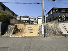 【兵庫県/神戸市垂水区神陵台】神戸市垂水区神陵台九丁目　売土地 現地