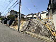 【兵庫県/神戸市垂水区神陵台】神戸市垂水区神陵台九丁目　売土地 現地