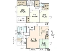 【神奈川県/横浜市旭区上白根】旭区上白根3丁目　土地　A区画 建物参考プラン