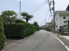 【静岡県/三島市若松町】三島市若松町　古家付土地 前面道路