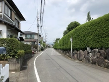 【静岡県/三島市若松町】三島市若松町　古家付土地 前面道路