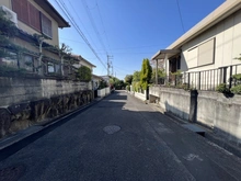 【大阪府/堺市南区鴨谷台】堺市南区鴨谷台一丁　古家付土地 前面道路