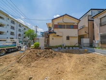 【埼玉県/草加市弁天】草加市弁天四丁目　土地 現地