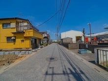 【埼玉県/草加市弁天】草加市弁天四丁目　土地 前面道路