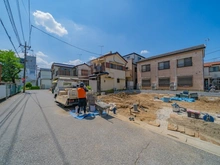 【埼玉県/草加市弁天】草加市弁天四丁目　土地 前面道路