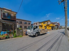 【埼玉県/草加市弁天】草加市弁天四丁目　土地 前面道路