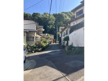【静岡県/熱海市梅花町】熱海市梅花町土地 前面道路