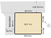 【埼玉県/さいたま市緑区大字中尾】さいたま市緑区大字中尾　土地 区画図