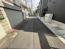 【東京都/中野区若宮】中野区若宮2丁目　売地 前面道路