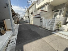 【東京都/中野区若宮】中野区若宮2丁目　売地 前面道路