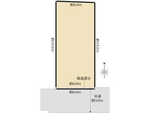 【東京都/中野区若宮】中野区若宮2丁目　売地 区画図