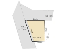 【埼玉県/さいたま市浦和区上木崎】さいたま市浦和区上木崎4丁目　土地 区画図