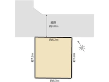 【埼玉県/新座市石神】新座市石神五丁目　売地 区画図