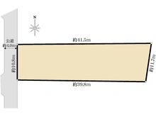 【埼玉県/さいたま市中央区大戸】さいたま市中央区大戸1丁目 区画図