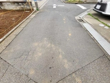 【埼玉県/さいたま市中央区大戸】さいたま市中央区大戸1丁目　土地 前面道路
