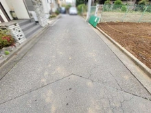 【埼玉県/さいたま市中央区大戸】さいたま市中央区大戸1丁目　土地 前面道路