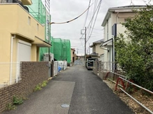 【埼玉県/さいたま市緑区大字中尾】さいたま市緑区大字中尾　土地 前面道路