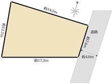 【埼玉県/さいたま市浦和区木崎】さいたま市浦和区木崎5丁目売地（古家あり） 区画図