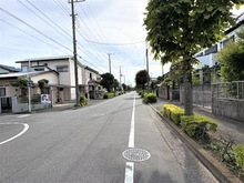【埼玉県/川口市北園町】川口市北園町　土地 前面道路