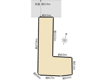 【埼玉県/さいたま市中央区大戸】さいたま市中央区大戸4丁目　土地 区画図