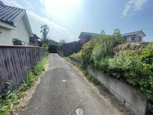 【埼玉県/草加市柿木町】草加市柿木町　売地 前面道路
