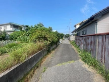 【埼玉県/草加市柿木町】草加市柿木町　売地 前面道路