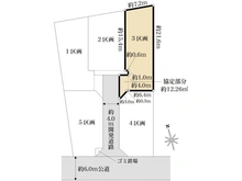 【埼玉県/北足立郡伊奈町西小針】埼玉県北足立郡伊奈町西小針2丁目　3区画 区画図