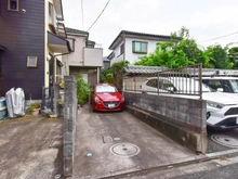 【埼玉県/八潮市緑町】八潮市緑町4丁目　土地 現地（古家あり）：写真中央部分