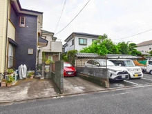 【埼玉県/八潮市緑町】八潮市緑町4丁目　土地 現地（古家あり）：写真中央部分