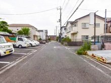 【埼玉県/八潮市緑町】八潮市緑町4丁目　土地 前面道路